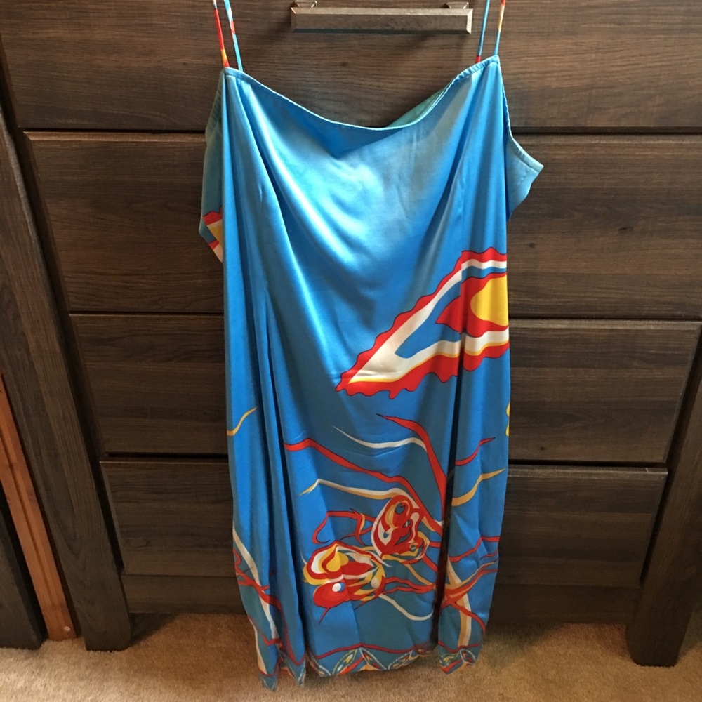 Multicolored Cocktail Dress